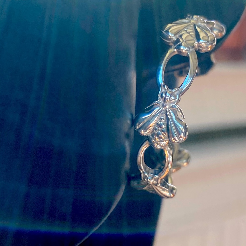 Slane Bee Hoops 925  Earrings